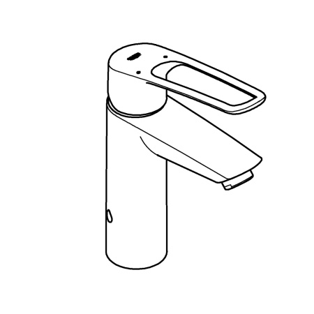 Смеситель для раковины без донного клапана Grohe Eurosmart New 23987 003 (23987003) хром